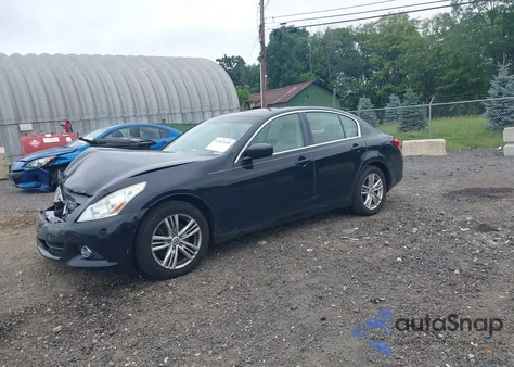 2012 Infiniti G37X из США, поврежденный, VIN JN1CV6AR0CM974477